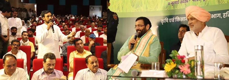 प्राकृतिक खेती विकसित भारत का सबसे मजबूत स्तंभ : नायब सिंह सैनी