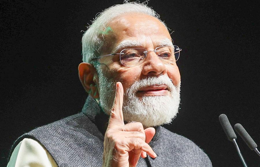 पीएम मोदी ने शेयर किया सुभाषित, लिखा- एकाग्रता और संकल्प हमारे स्नायुतंत्र की भांति है