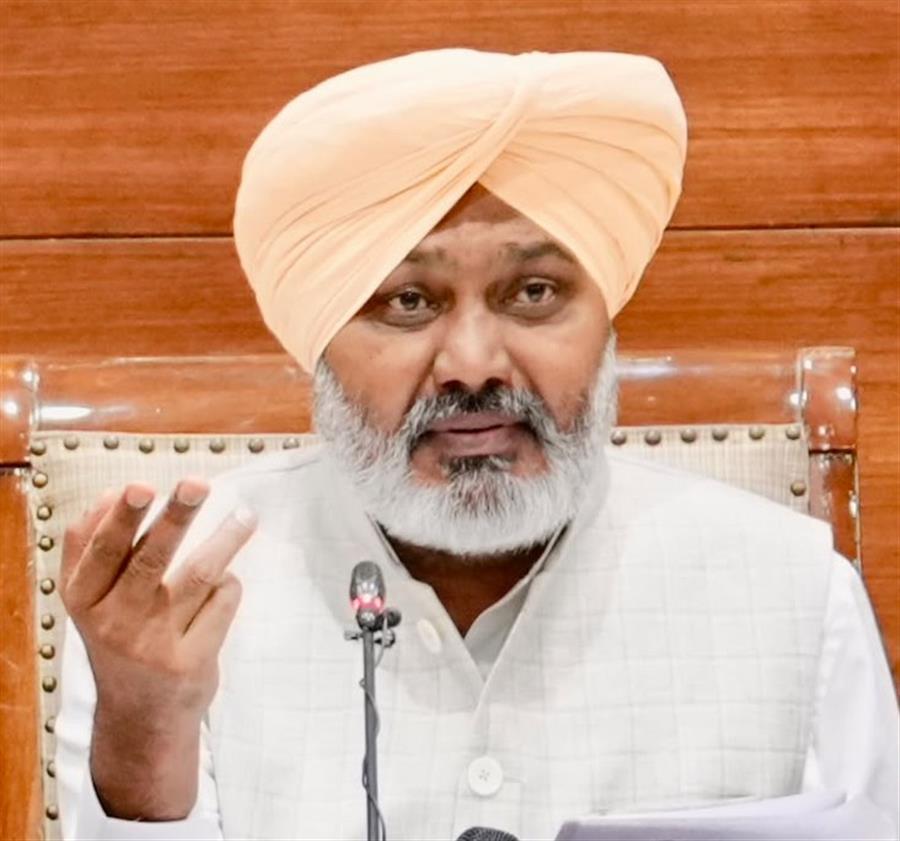 पंजाब ने कर चोरों के खिलाफ कसा शिकंजा: ताजा कार्रवाई में 4.5 करोड़ रुपये से अधिक मूल्य का सामान जब्त: हरपाल सिंह चीमा