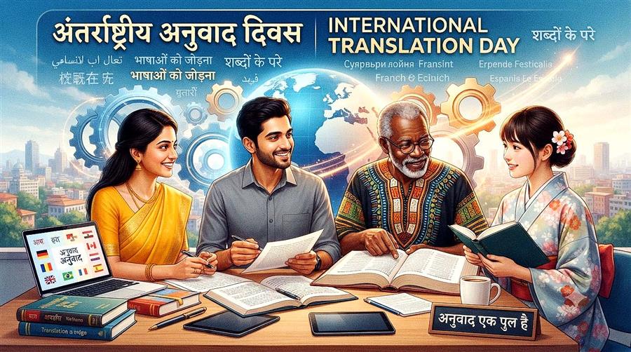 अंतर्राष्ट्रीय अनुवाद दिवस: भाषाओं की दूरी मिटाकर ज्ञान और सूचना को जोड़ने वाला सेतु