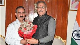 राज्यपाल कविंद्र गुप्ता से CM सुक्खू ने की शिष्टाचार भेंट, इन मुद्दों पर हुई चर्चा