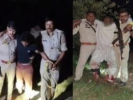 यूपी के दो जिलों में ताबड़तोड़ हाफ एनकाउंटर, नाबालिगों से रेप करने वाले दो आरोपी गिरफ्तार