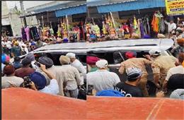 Ambala: पंजोखरा साहिब गुरुद्वारा पहुंचे IAKTF अध्यक्ष गुरसिमरन सिंह मंड की गाड़ी पर हमला, गाड़ी के तोड़े शीशे