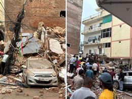Delhi Building Collapse: दिल्ली के सत्य निकेतन में बिल्डिंग गिरी, PG की तरह हो रही थी इस्तेमाल; छात्र दबे