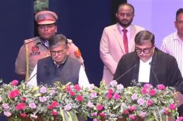 जस्टिस अश्वनी कुमार मिश्रा ने पंजाब और हरियाणा हाईकोर्ट के मुख्य न्यायाधीश के तौर पर ली शपथ, समारोह से शामिल नहीं हुए सीएम मान