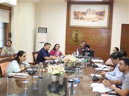 मुख्य सचिव के.ए.पी. सिन्हा ने राज्य स्तरीय जनगणना समन्वय कमेटी की बैठक में तैयारियों की समीक्षा की