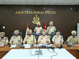 पंजाब पुलिस द्वारा पाकिस्तानी आईएसआई समर्थित मॉड्यूल का पर्दाफाश; पुलिस संस्थानों को निशाना बनाने की साजिश की नाकाम और खासा कैंट आईईडी धमाके संबंधी मामले को सुलझाया