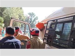 कड़ी सुरक्षा के बीच राजोआना को PGI लाया गया