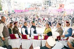 चार वर्षों से विकास में पिछड़े हिमाचल को डबल इंजन सरकार की ज़रूरत : जयराम ठाकुर