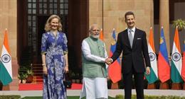 पीएम मोदी से मिले लिकटेंस्टाइन के प्रिंस एलोइस, हैदराबाद हाउस में द्विपक्षीय संबंधों पर हुई गहन चर्चा