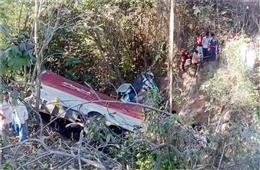 किरतपुर-मनाली फोरलेन पर भयानक हादसा: कुल्लू से पंजाब लौट रहा वाहन खाई में गिरा, 4 लोगों की गई जान